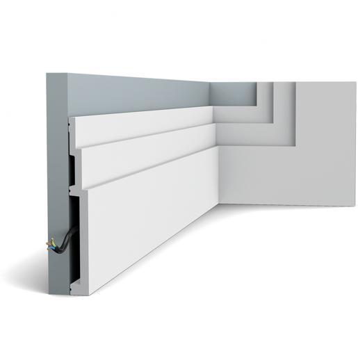 Orac Sockelleiste SX 181 200cm 20,0 x 2,2 cm (Axxent)